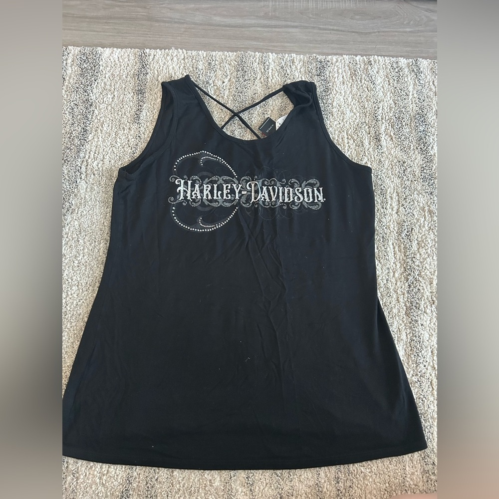 Harley-Davidson Women's Black Tank Top